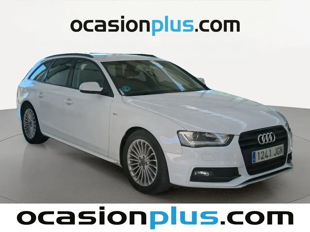 Usado Audi A4 S-Line 163 CV (119 kW) 2015 Blanco Familiar