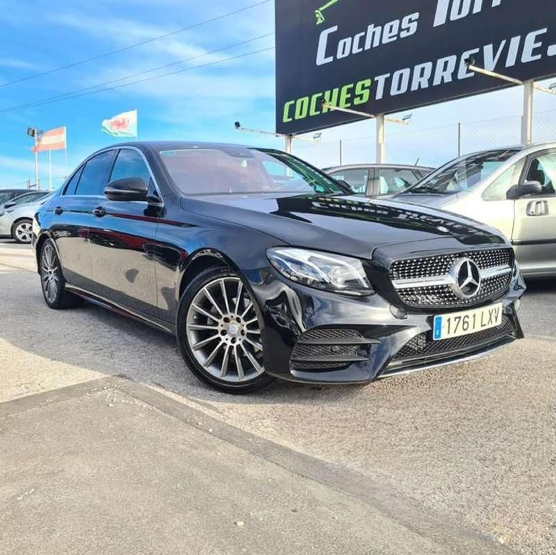 Negro Usado 2017 Mercedes E220 Berlina | 22.900 € (Precio justo) - Imagen 1/4