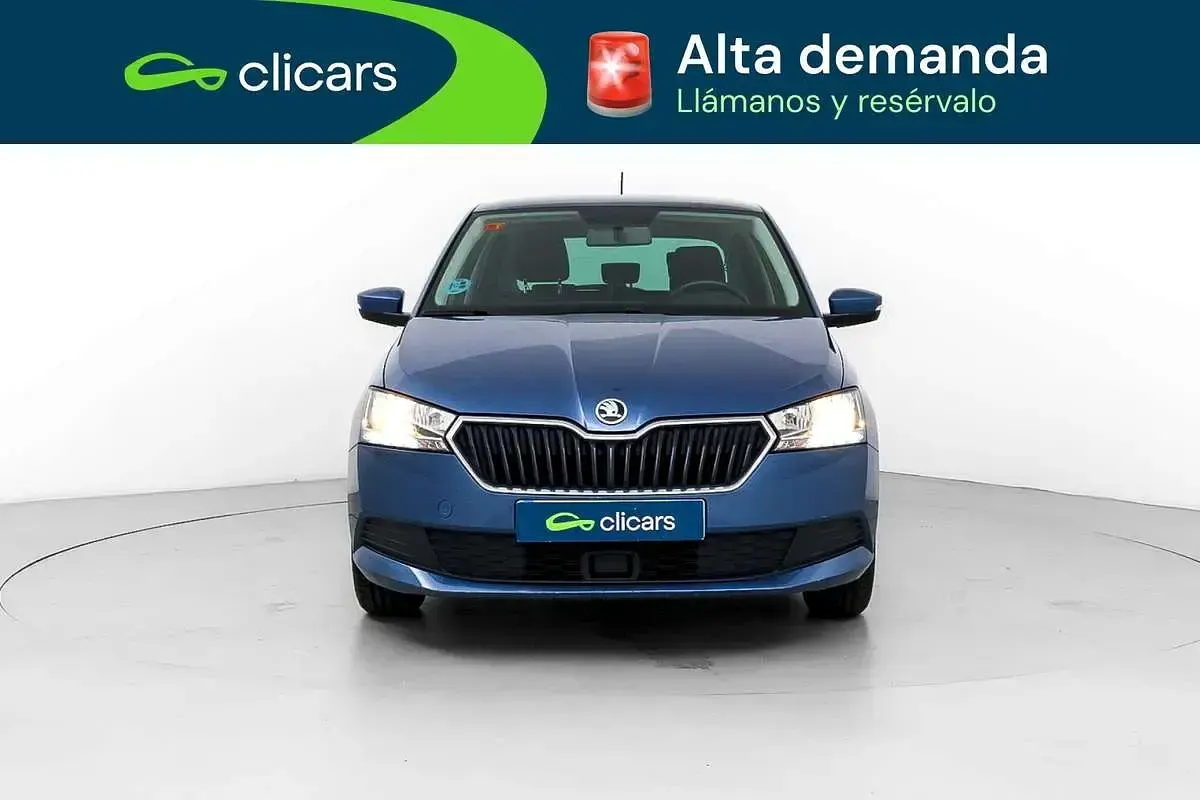 Usado Skoda Fabia Ambition 95 CV (69 kW) 2021 Azul Utilitario