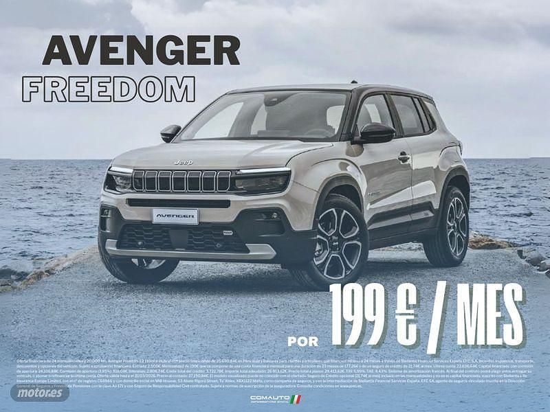 Usado Jeep Avenger Altitude 100 CV (73 kW) 2026 Negro SUV