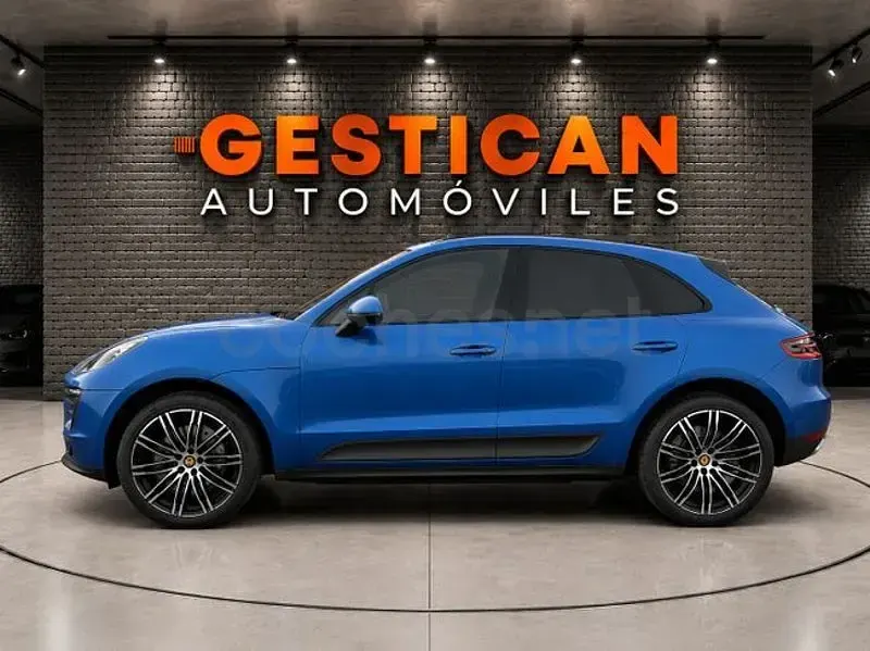 Usado Porsche Macan S Diesel 258 CV (189 kW) 2019 Azul SUV
