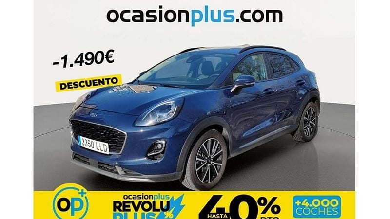Usado Ford Puma Titanium 125 CV (91 kW) 2020 Azul SUV