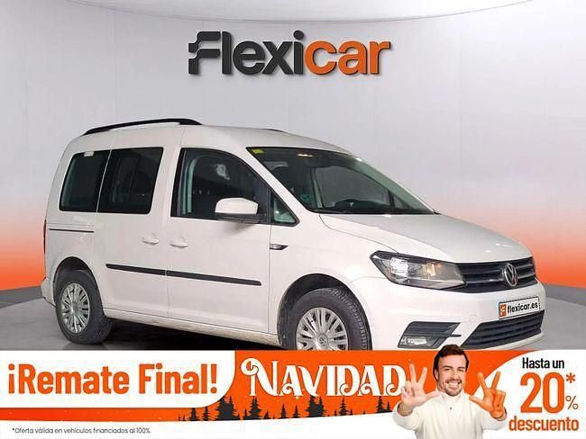 Blanco Usado 2016 VW Caddy Monovolumen | 13.990 € (Precio justo) - Imagen 1/4