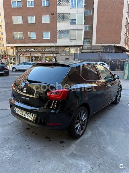 Begagnad Seat Ibiza I-Tech 85 HK (62 kW) 2013 Svart Sedan