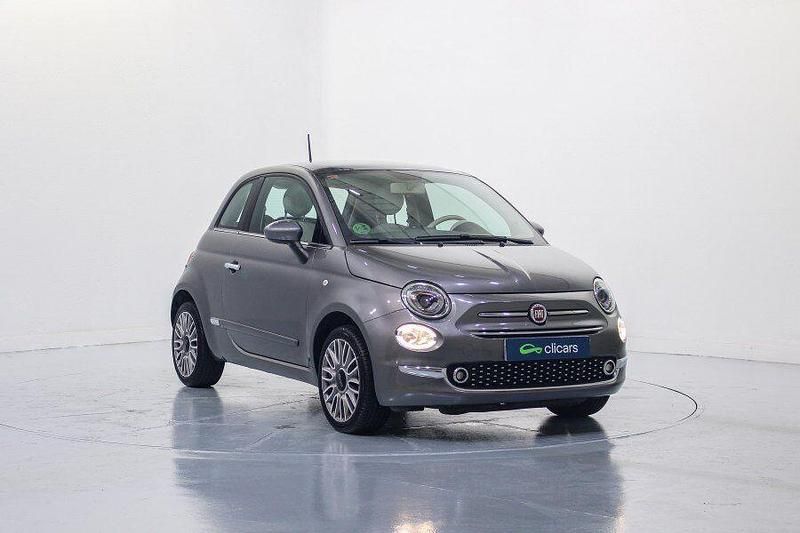 Usado Fiat 500 Lounge 69 CV (50 kW) 2017 Gris Utilitario