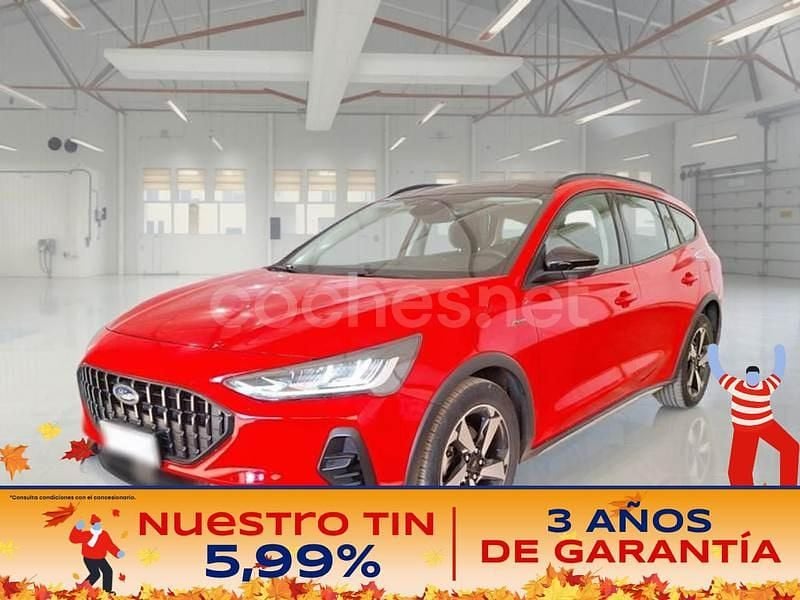 Rojo Usado 2022 Ford Focus Active Familiar | 15.650 € (Super precio) - Imagen 1/2