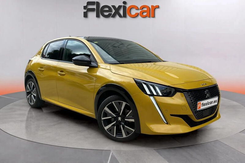 Amarillo Usado 2020 Peugeot 208 GT-line Utilitario | 12.990 € (Precio justo) - Imagen 1/4