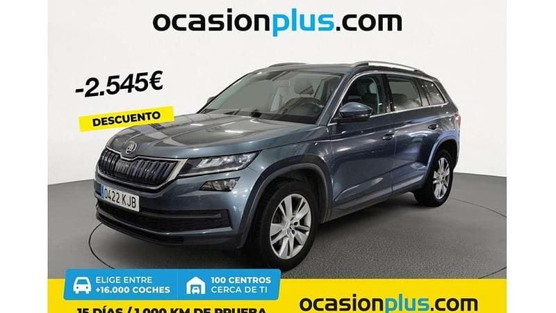 Gris Usado 2018 Skoda Kodiaq Style SUV | 16.355 € (Buen precio) - Imagen 1/4