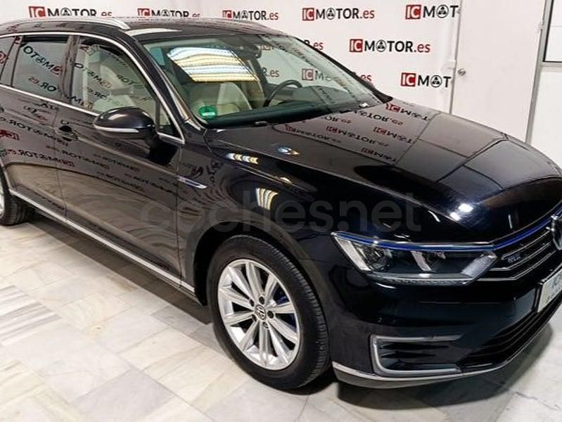 Usado VW Passat GTE 218 CV (160 kW) 2018 Negro Familiar