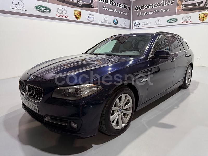 Azul Usado 2015 BMW 520 Familiar | 9990 € - Imagen 1/4