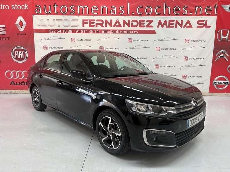 Negro Usado 2017 Citroën C-Elysee I PureTech Utilitario | 6000 € (Buen precio) - Imagen 1/4