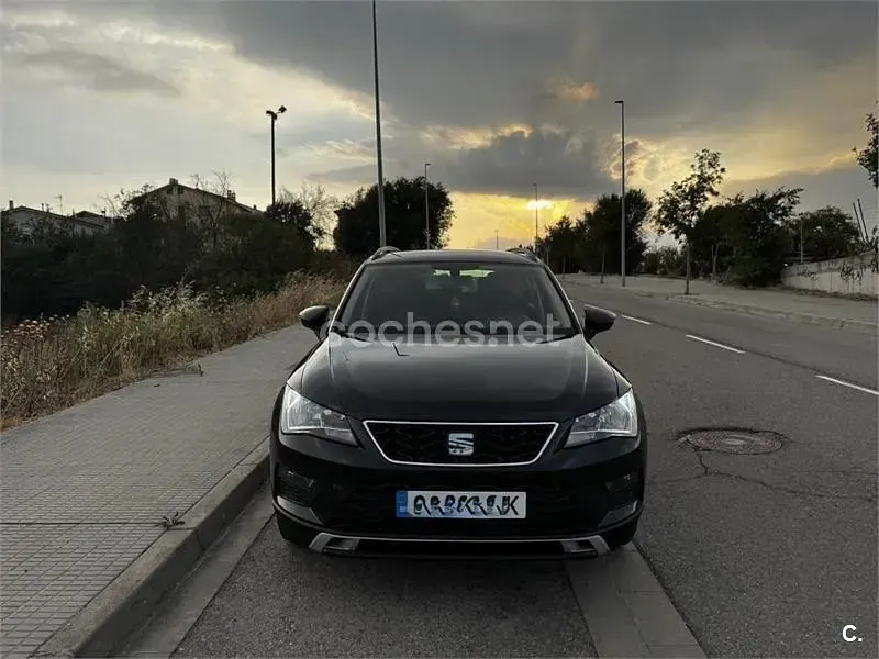 Usado Seat Ateca Style 150 CV (110 kW) 2020 Negro SUV