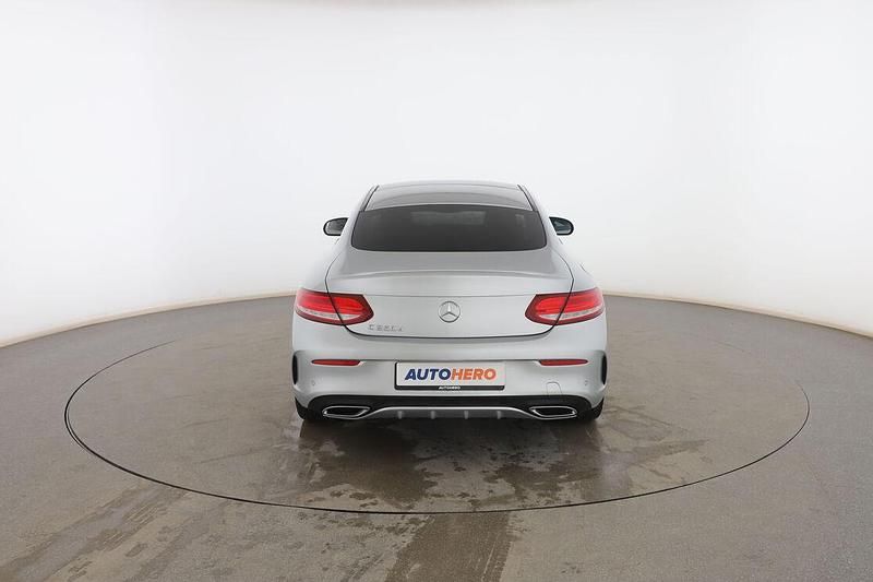 Usado Mercedes C250 AMG line 205 CV (150 kW) 2017 Plata Coupe