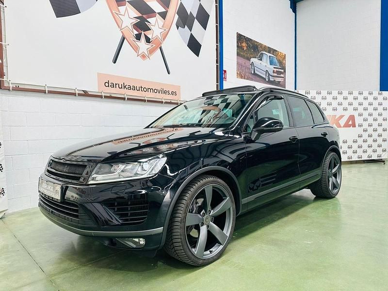 Usado VW Touareg R-line 262 CV (192 kW) 2016 Negro SUV
