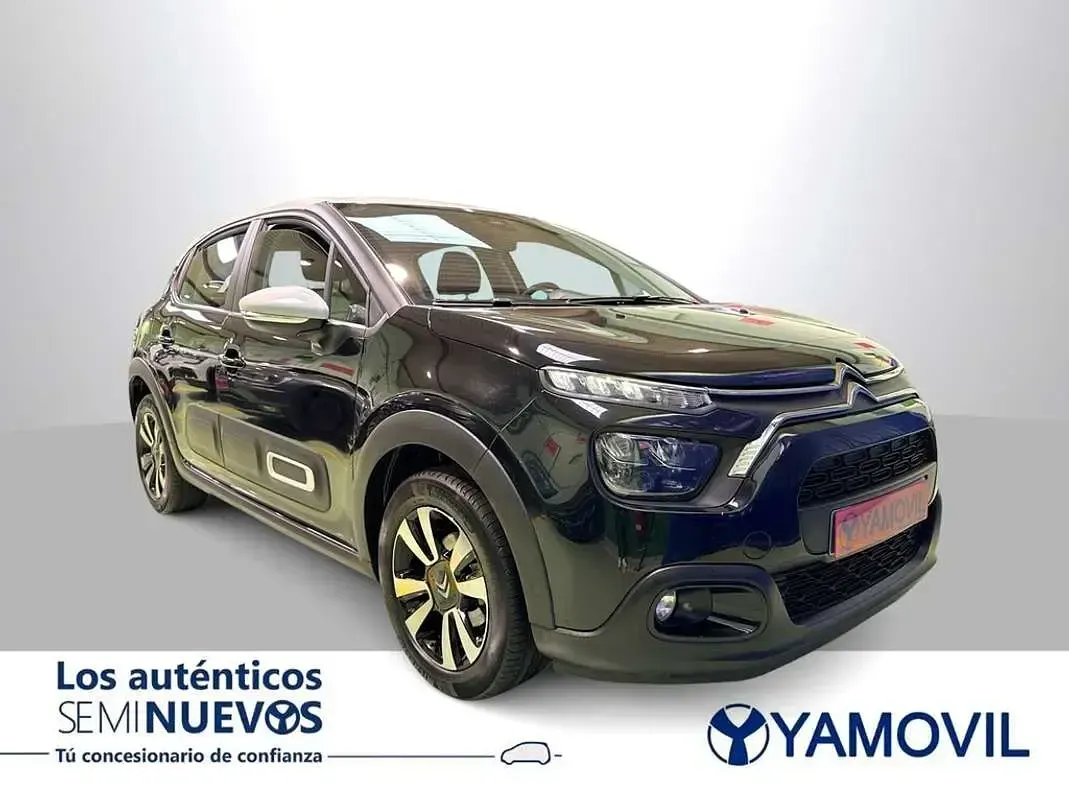 Usado Citroën C3 Feel 99 CV (72 kW) 2022 Negro Utilitario