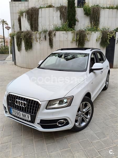 Usado Audi Q5 S-Line 190 CV (139 kW) 2015 Blanco SUV