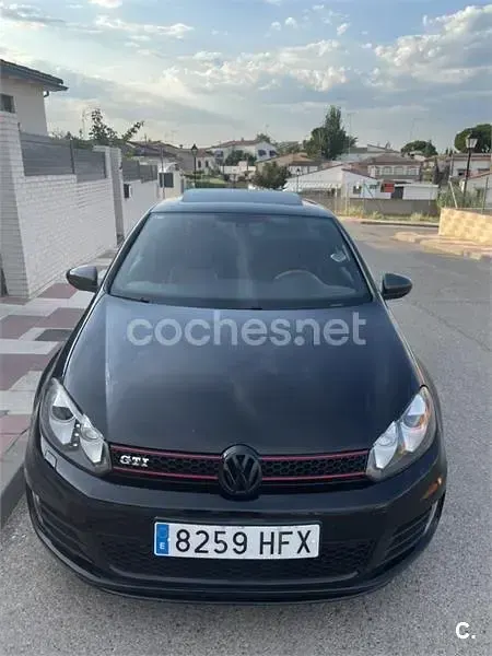 Usado VW Golf VII GTI 210 CV (154 kW) 2012 Negro Berlina