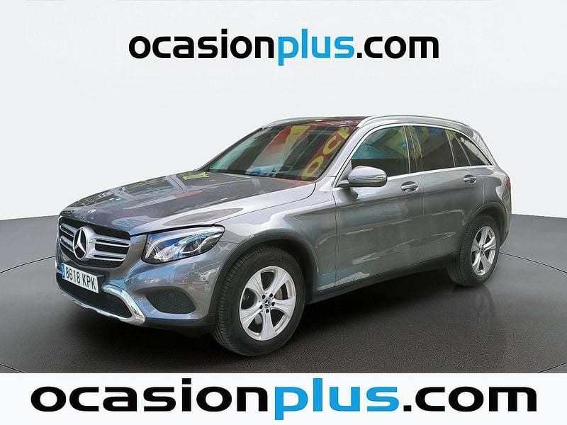 Usado Mercedes GLC220 170 CV (125 kW) 2018 Gris SUV