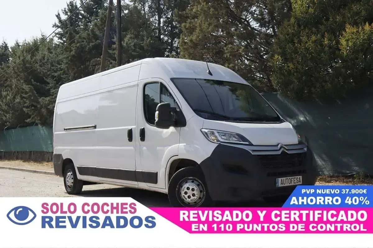 Usado Citroën Jumper 140 CV (102 kW) 2021 Blanco Monovolumen