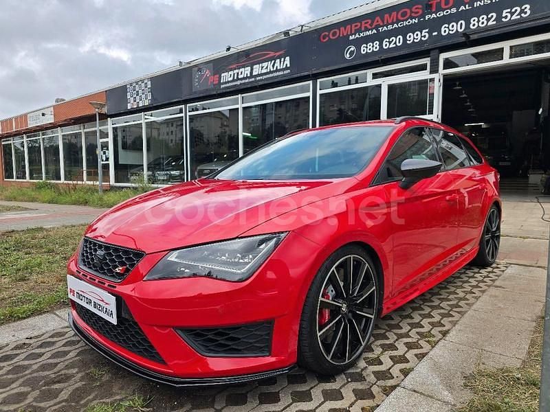 Rojo Usado 2016 Cupra Leon Familiar | 27.990 € (Un poco caro) - Imagen 1/4