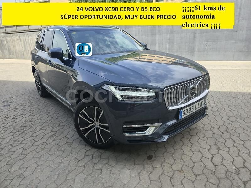 Azul Usado 2021 Volvo XC90 Inscription SUV | 42.995 € (Precio justo) - Imagen 1/4
