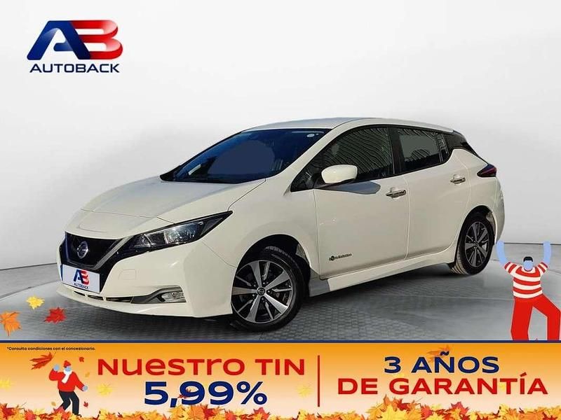 Blanco Usado 2018 Nissan Leaf Acenta Utilitario | 9761 € (Super precio) - Imagen 1/4