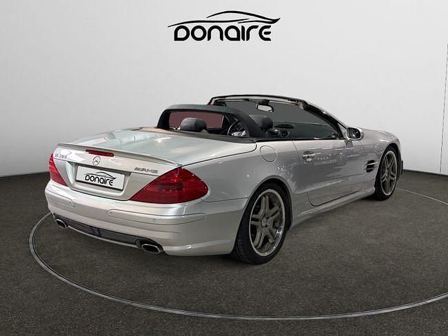 Usado Mercedes SL500 306 CV (225 kW) 2003 Gris / plata Descapotable