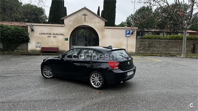 Negro Usado 2012 BMW 120 Utilitario | 11.500 € (Buen precio) - Imagen 1/4