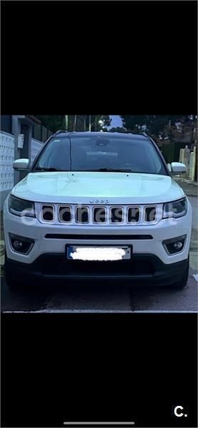 Blanco Usado 2017 Jeep Compass Limited SUV | 19.900 € (Precio justo) - Imagen 1/4