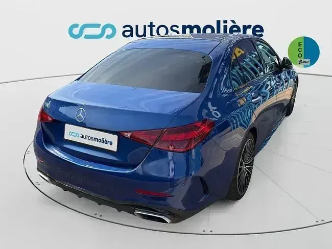 Usado Mercedes C220 200 CV (147 kW) 2022 Azul Berlina