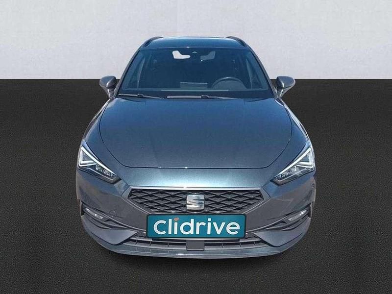 Usado Seat Leon FR 150 CV (110 kW) 2021 Gris Utilitario