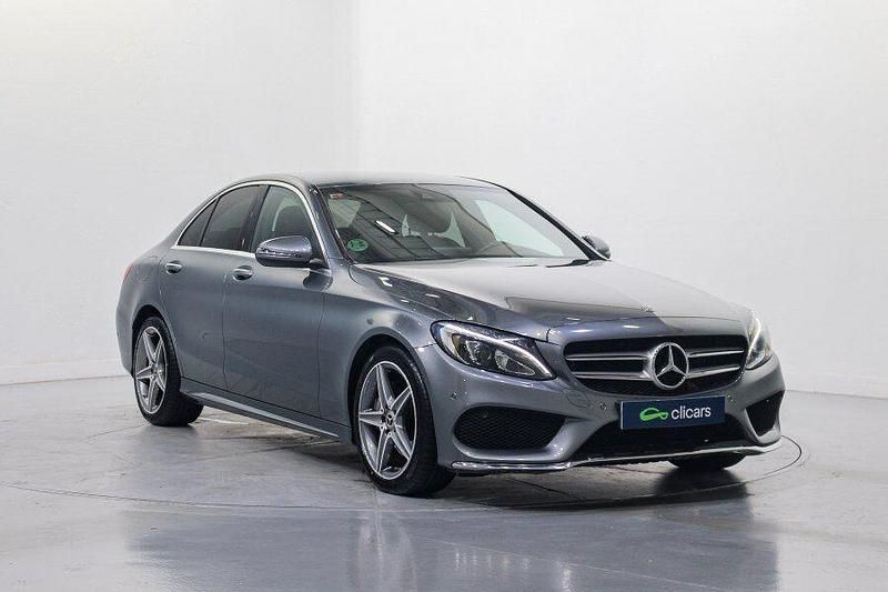 Usado Mercedes C220 170 CV (125 kW) 2017 Gris Berlina