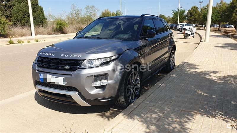 Gris / plata Usado 2014 Land Rover Range Rover evoque Prestige SUV | 18.500 € (Un poco caro) - Imagen 1/4