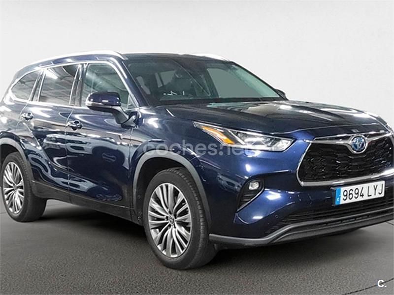 Usado Toyota Highlander Advance 246 CV (180 kW) 2022 Azul SUV