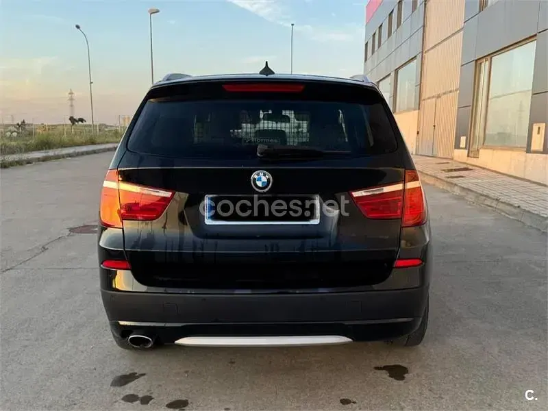 Usado BMW X3 143 CV (105 kW) 2013 Negro SUV