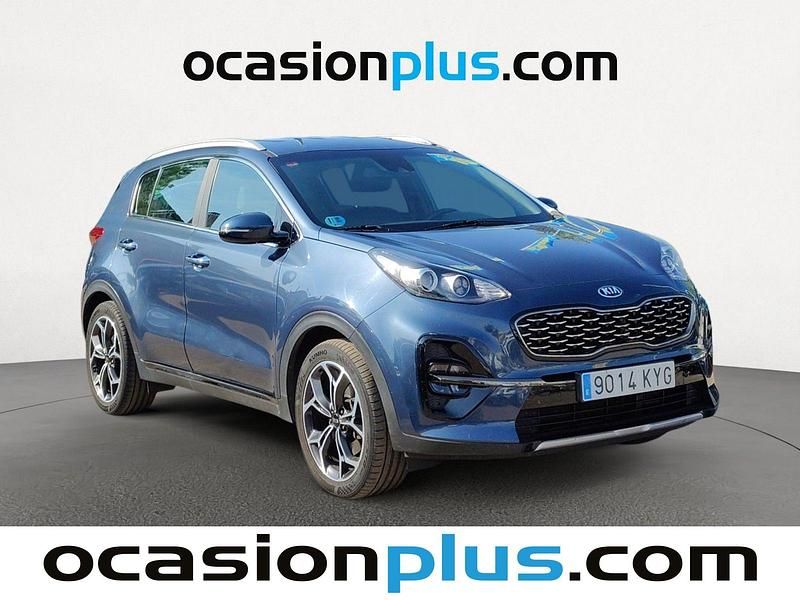 Usado Kia Sportage GT-Line 136 CV (100 kW) 2019 Azul SUV
