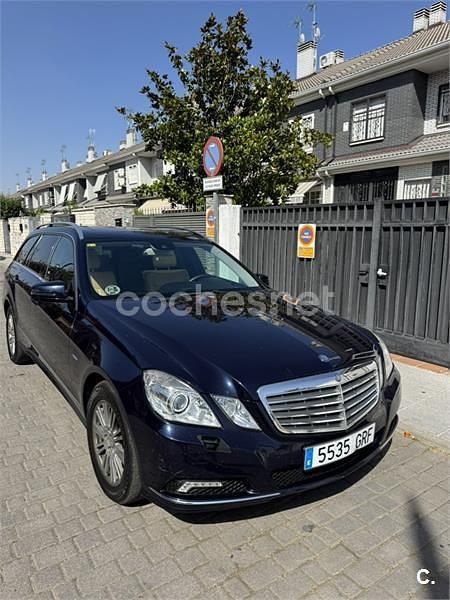 Azul Usado 2010 Mercedes E350 Elegance Familiar | 7200 € (Precio justo) - Imagen 1/4