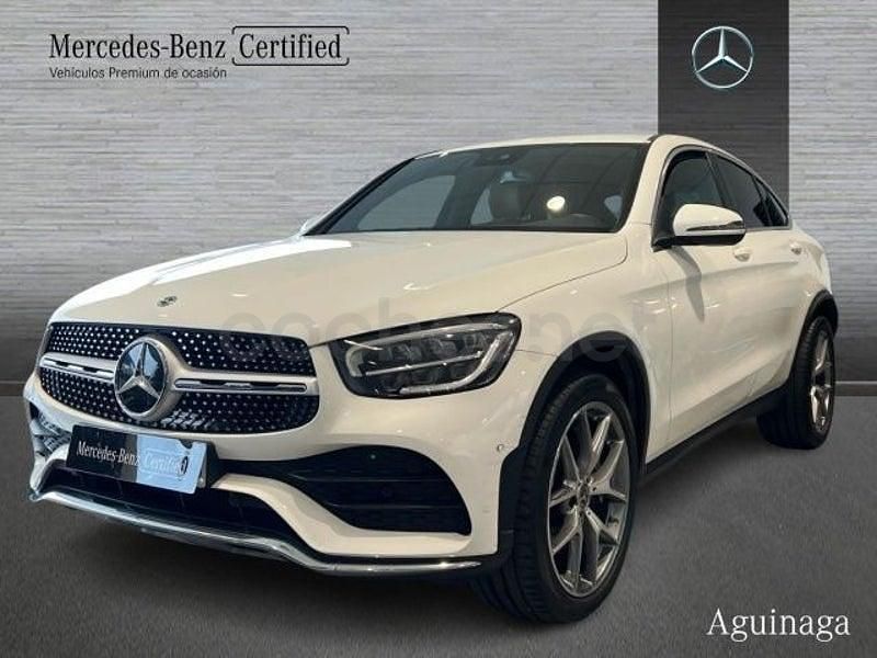 Usado Mercedes GLC220 194 CV (142 kW) 2021 Blanco Coupe