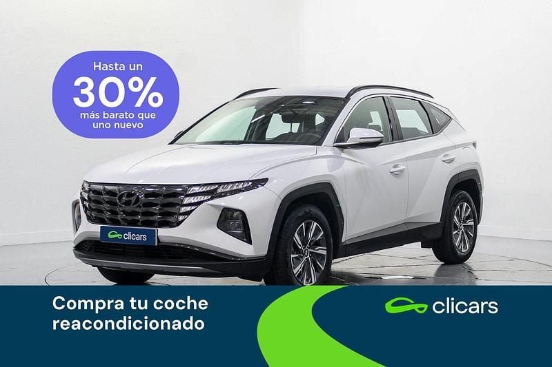 Blanco Usado 2021 Hyundai Tucson SUV | 25.990 € (Precio justo) - Imagen 1/4