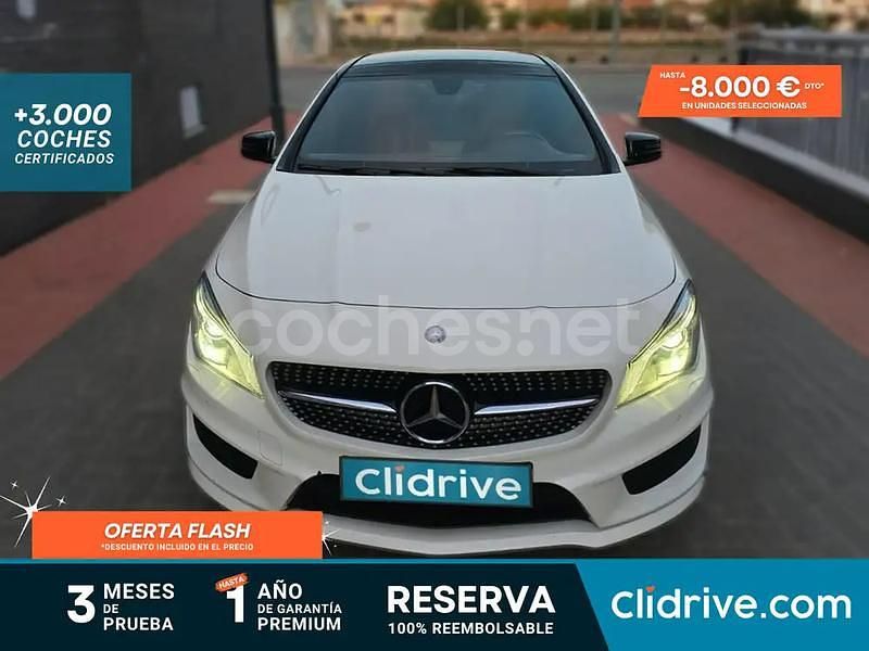 Blanco Usado 2014 Mercedes CLA220 AMG line Berlina | 16.990 € (Precio justo) - Imagen 1/3