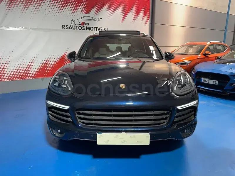 Usado Porsche Cayenne S E-Hybrid 416 CV (305 kW) 2015 Azul SUV