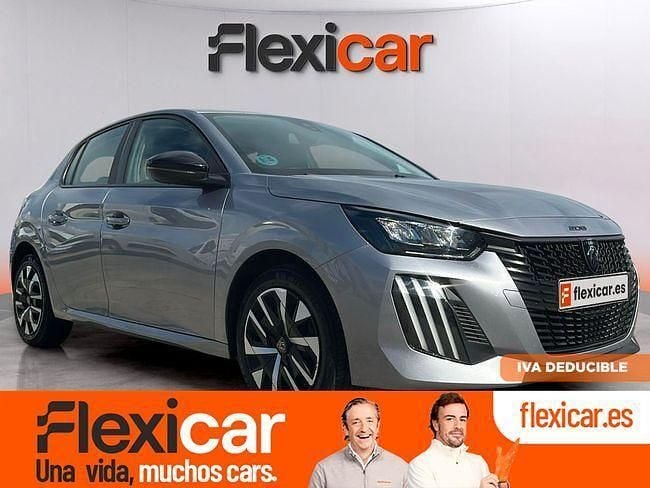 Usado Peugeot 208 Allure 100 CV (73 kW) 2024 Gris Utilitario