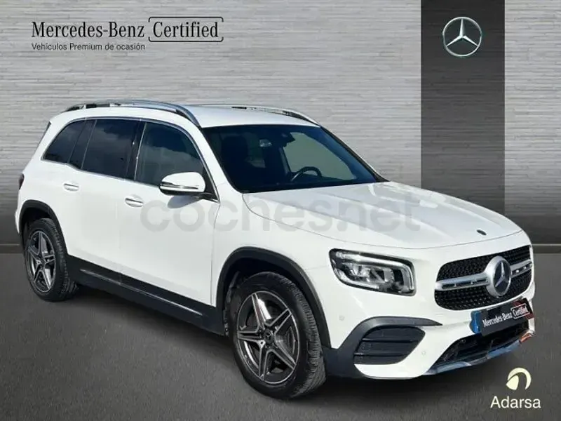 Usado Mercedes GLB200 163 CV (119 kW) 2022 Blanco polar SUV