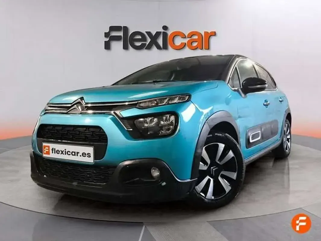 Usado Citroën C3 PureTech 83 CV (61 kW) 2022 Azul Utilitario