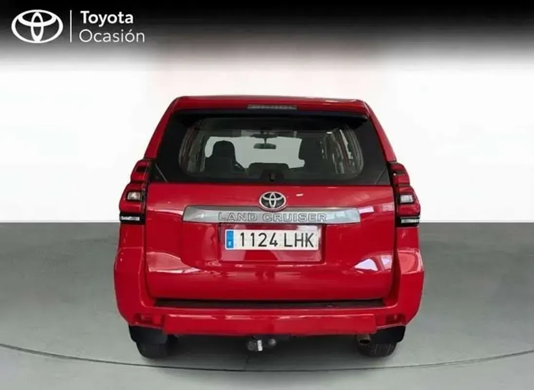 Usado Toyota Land Cruiser 177 CV (130 kW) 2020 Rojo SUV
