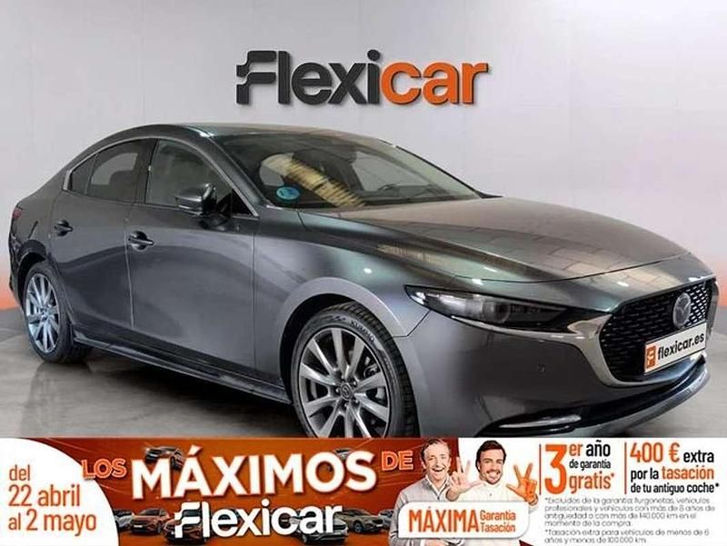 Usado Mazda 3 186 CV (136 kW) 2022 Gris Berlina