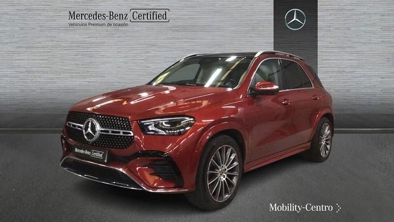 Usado Mercedes GLE350 AMG line 197 CV (144 kW) 2024 Hyacinth red  metallic paint