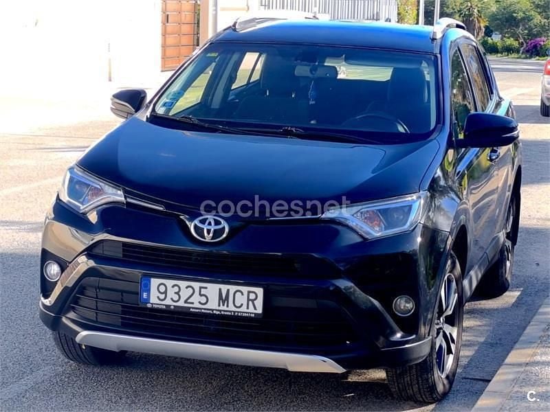 Negro Usado 2016 Toyota RAV4 Advance SUV | 13.000 € (Buen precio) - Imagen 1/4