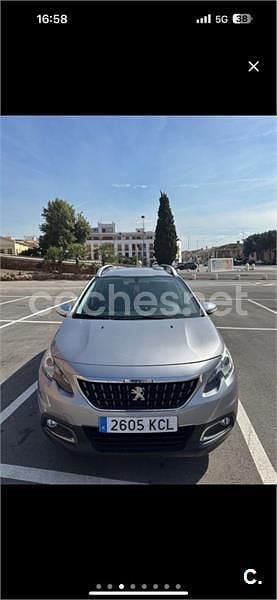 Usado Peugeot 2008 Access 82 CV (60 kW) 2017 Gris / plata SUV