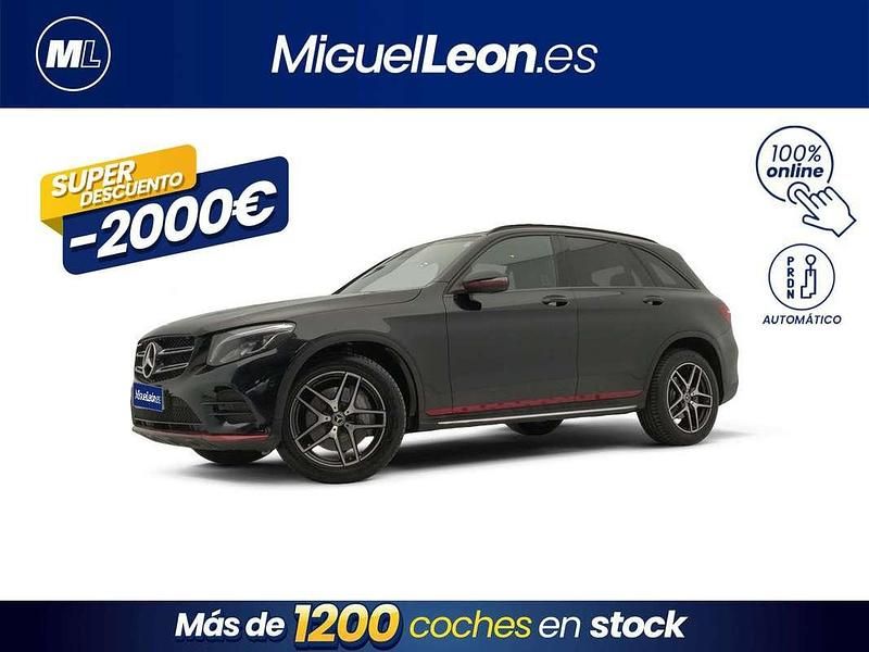 Negro Usado 2019 Mercedes GLC220 SUV | 33.985 € (Super precio) - Imagen 1/3